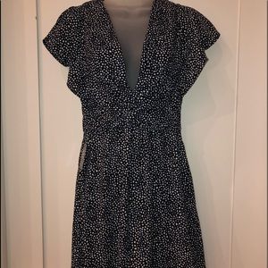 Express Black and white small dress. New with tags.